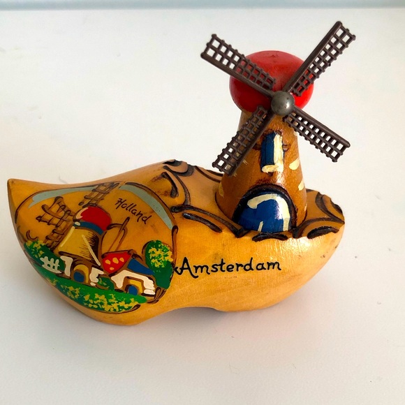 Amsterdam Holland Windmill in a Wooden Shoe - Picture 1 of 5